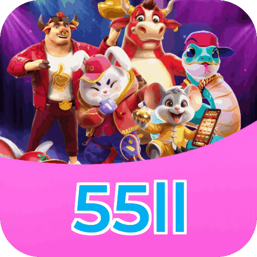 Plataforma 55ll mostrando interface moderna, jogos certificados e recursos de segurança licenciados